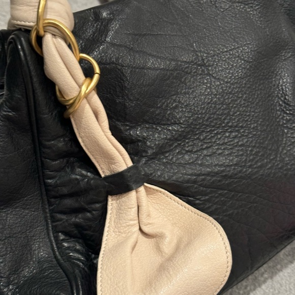 NWT Sharon Gioe black leather bag - Picture 7 of 13